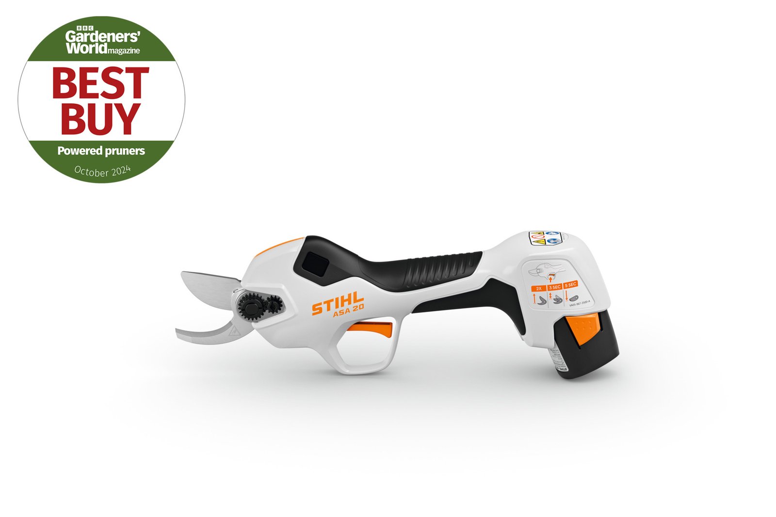 Stihl ASA 20 Cordless Secateurs - ASA 20 – AS SYSTEM