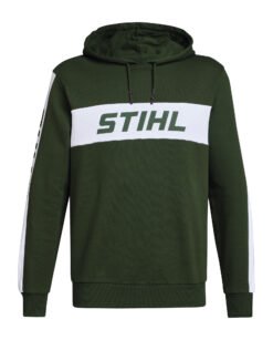 Stihl GREEN COLOURBLOCK HOODIE - XXXL - STIHL GREEN COLOURBLOCK HOODIE