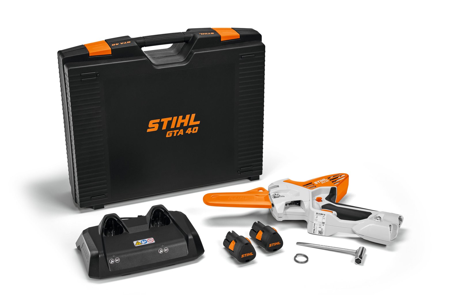 Stihl GTA 40 Cordless Pruner with 2x AS 2 battery and AL 5-2 charger - GTA 40 – AS SYSTEM